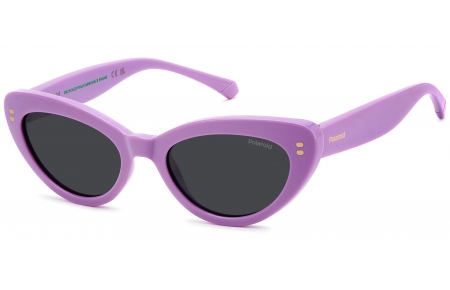 Gafas Junior - Polaroid Junior - PLD 8068/S - B3V (M9) VIOLET // GREY POLARIZED
