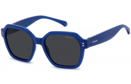 Gafas Junior - Polaroid Junior - PLD 8069/S - PJP (M9) BLUE // GREY POLARIZED