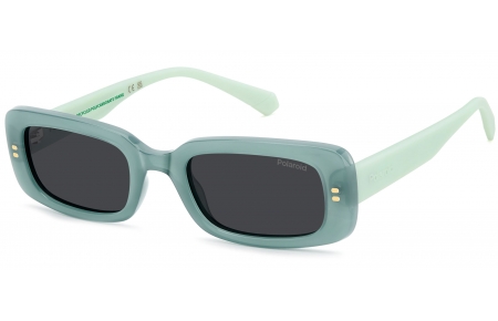 Gafas Junior - Polaroid Junior - PLD 8071/S - 1ED (M9) GREEN // GREY POLARIZED