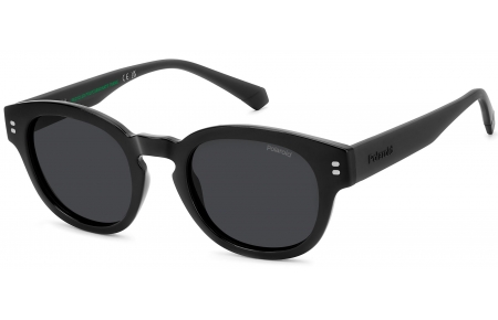 Gafas Junior - Polaroid Junior - PLD 8072/S - 807 (M9) BLACK // GREY POLARIZED
