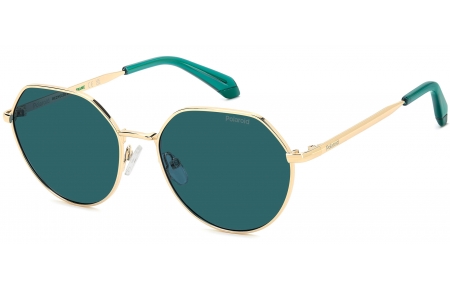 Gafas Junior - Polaroid Junior - PLD 8074/S - OGA (C3) GOLD BLUE // BLUE POLARIZED