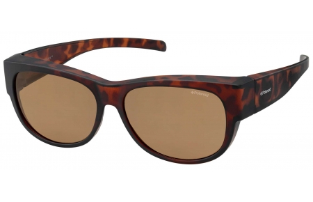 Gafas de Sol - Polaroid Ancillaries - PLD 9004/S - MQU (IG) TRANSPARENT HAVANA // BROWN POLARIZED