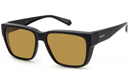 Gafas de Sol - Polaroid Ancillaries - PLD 9018/S - 807 (MU) BLACK // YELLOW POLARIZED