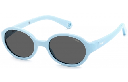 Gafas Junior - Polaroid Junior - PLD K004/S - MVU (M9) AZURE // GREY POLARIZED