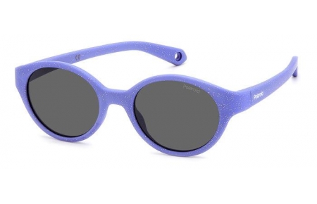 Gafas Junior - Polaroid Junior - PLD K007/S - MW2 (M9) GLITTER VIOLET // GREY POLARIZED