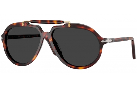 Gafas de Sol - Persol - PO0202S - 24/48 HAVANA // BLACK POLARIZED