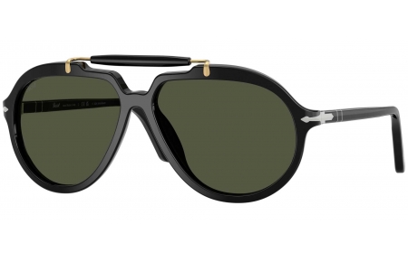 Gafas de Sol - Persol - PO0202S - 95/31 BLACK // GREEN