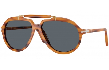 Gafas de Sol - Persol - PO0202S - 960/R5 STRIPED BROWN // BLUE