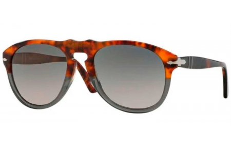 Gafas de Sol - Persol - PO0649 - 1023M3 FUOCO E ARDESIA // GREY GRADIENT POLARIZED