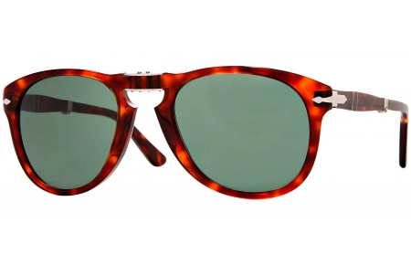 Gafas de Sol - Persol - PO0714 FOLDING - 24/31 HAVANA // CRYSTAL GREEN
