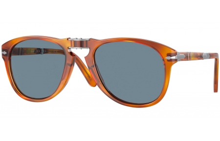 Gafas de Sol - Persol - PO0714SM STEVE MCQUEEN - 96/56 LIGHT HAVANA // BLUE