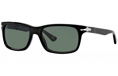 Gafas de Sol - Persol - PO3048S - 95/31 BLACK //  CRYSTAL GREEN