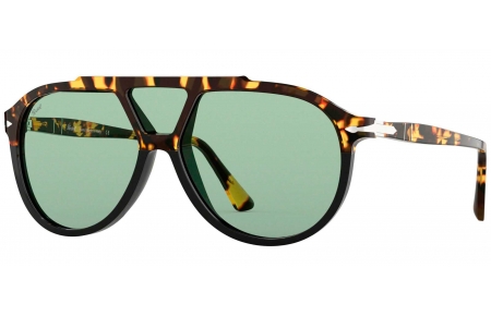 Gafas de Sol - Persol - PO3217S - 108852 TORTOISE BROWN BLACK // LIGHT GREEN