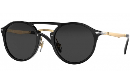 Gafas de Sol - Persol - PO3264S - 95/48 BLACK GOLD // BLACK POLARIZED