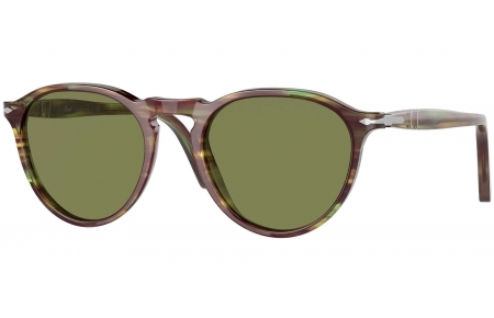Gafas de Sol - Persol - PO3286S - 11564E STRIPED GREEN // LIGHT GREEN