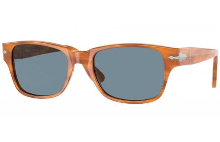Gafas de Sol - Persol - PO3288S - 960/56 STRIPED BROWN // LIGHT BLUE