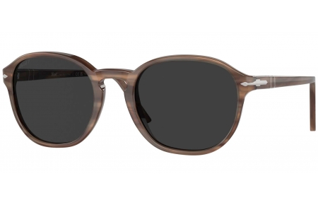 Gafas de Sol - Persol - PO3343S - 120848  STRIPED BROWN // BLACK REY POLARIZED