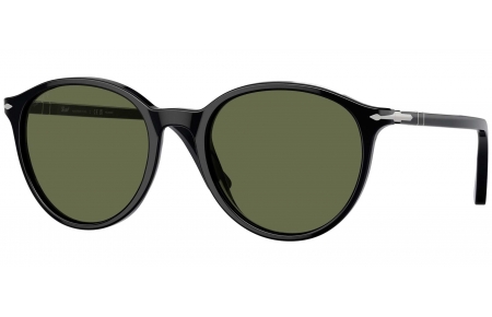 Gafas de Sol - Persol - PO3350S - 95/58 BLACK // GREEN POLARIZED