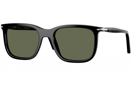 Gafas de Sol - Persol - PO3357S RENZO - 95/58 BLACK // GREEN POLARIZED
