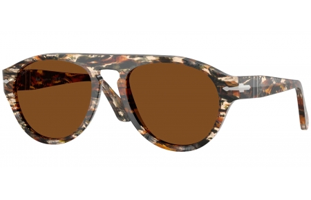 Gafas de Sol - Persol - PO3369S - 122157  PIRATE BLACK AMBER BROWN // BROWN POLARIZED