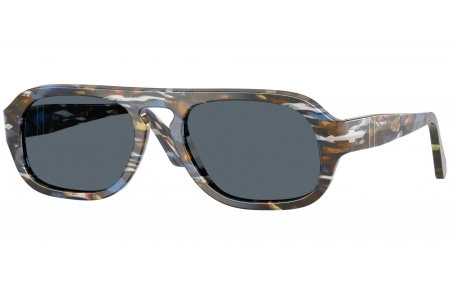 Gafas de Sol - Persol - PO3369S - 1222R5  FROST GREY NAUTICAL BLUE // BLUE