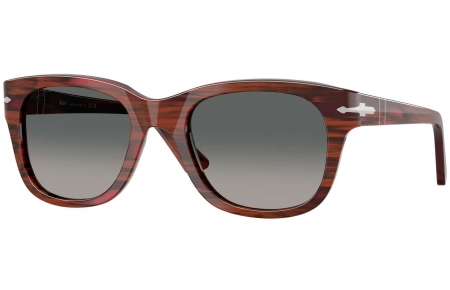 Gafas de Sol - Persol - PO3372S - 122371  STRIPED BURGUNDY // GREY GRADIENT