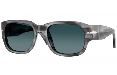 Gafas de Sol - Persol - PO3380S - 1192S3  STRIPED GREY // DARK BLUE GRADIENT POLARIZED