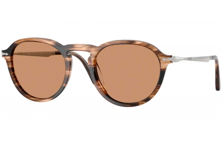 Gafas de Sol - Persol - PO3383S - 123653  STRIPED BLACK BROWN // BROWN