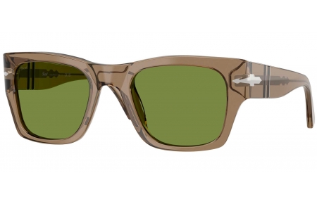 Gafas de Sol - Persol - PO3384S - 12284E  TRANSPARENT BROWN // GREEN