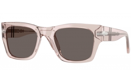 Gafas de Sol - Persol - PO3384S - 1229B1  TRANSPARENT BROWN GREY // DARK GREY