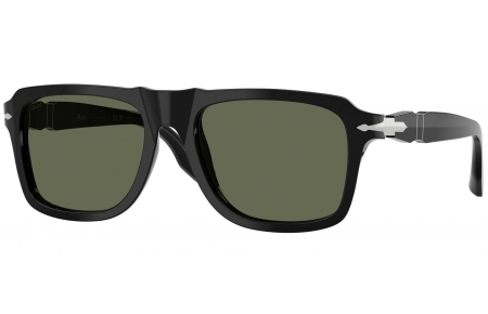 Gafas de Sol - Persol - PO8002S - 95/58  BLACK // GREEN POLARIZED