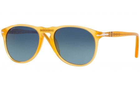 Gafas de Sol - Persol - PO9649S - 204/S3 MIELE // DARK BLUE GRADIENT POLARIZED
