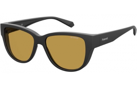 Lunettes de soleil - Polaroid Ancillaries - PLD 9013/S - 003 (MU) MATTE BLACK // YELLOW POLARIZED