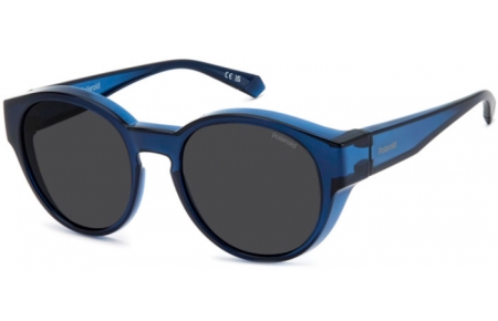 Sunglasses - Polaroid Ancillaries - PLD 9017/S - PJP (M9) BLUE // GREY POLARIZED