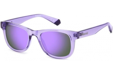 Frames Junior - Polaroid Junior - PLD 8009/N/NEW - 789 (MF) LILAC // VIOLET MIRROR POLARIZED