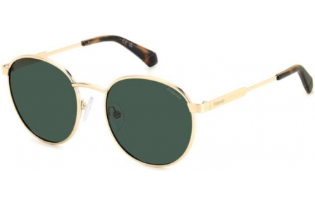 Frames Junior - Polaroid Junior - PLD 8039/S - PEF (UC) GOLD GREEN // GREEN POLARIZED