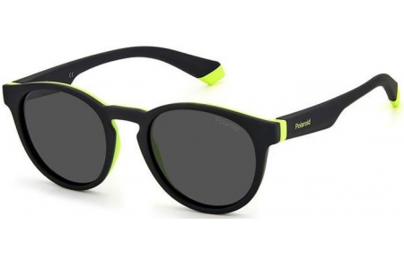 Frames Junior - Polaroid Junior - PLD 8048/S - 71C (M9) LACK YELLOW // GREY POLARIZED