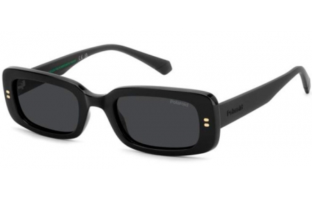 Lunettes Junior - Polaroid Junior - PLD 8071/S - 807 (M9) BLACK // GREY POLARIZED