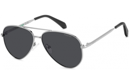Gafas Junior - Polaroid Junior - PLD 8073/S - GUA (M9) RUTHENIUM GREY // GREY POLARIZED