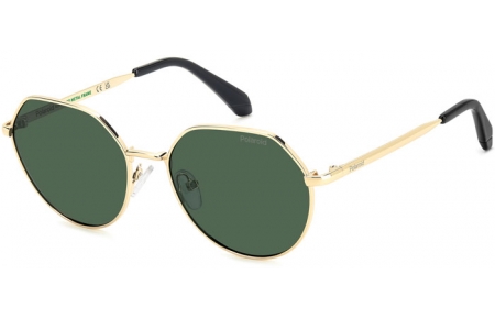 Gafas Junior - Polaroid Junior - PLD 8074/S - J5G (UC) GOLD // GREEN POLARIZED