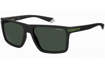 Sunglasses - Polaroid - PLD 2098/S - 7ZJ (M9) BLACK GREEN // GREY POLARIZED