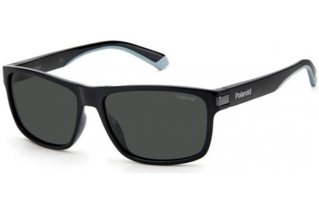 Sunglasses - Polaroid - PLD 2121/S - 08A (M9) BLACK GREY // GREY POLARIZED