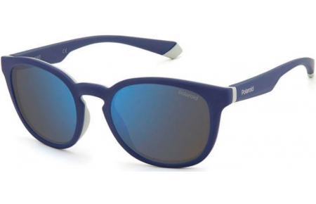 Sunglasses - Polaroid - PLD 2127/S - XW0 (5X) BLUE GREY // GREY BLUE MIRROR POLARIZED