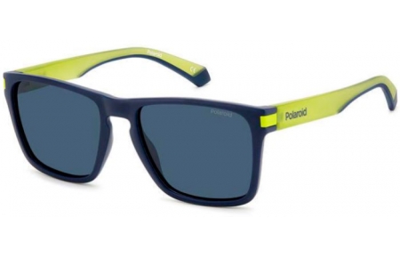 Gafas de Sol - Polaroid - PLD 2139/S - FLL (C3) MATTE BLUE // GREY POLARIZED