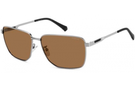 Gafas de Sol - Polaroid - PLD 2143/G/S/X - 6LB (SP) RUTHENIUM // BRONZE POLARIZED