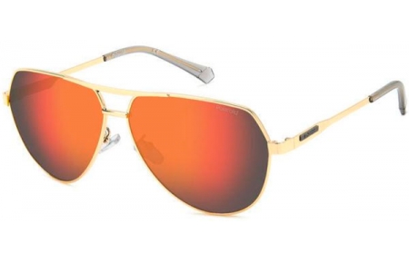 Gafas de Sol - Polaroid - PLD 2145/G/S/X - J5G (OZ) GOLD // RED MIRROR POLARIZED