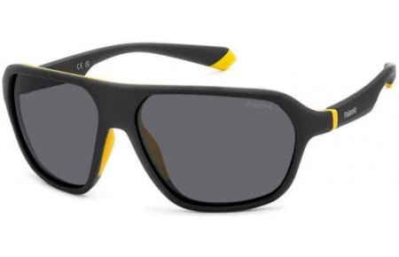 Gafas de Sol - Polaroid - PLD 2152/S - PGC (M9) MATTE BLACK YELLOW // GREY POLARIZED