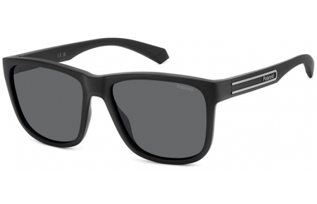 Sunglasses - Polaroid - PLD 2155/S - 003 (M9) MATTE BLACK // GREY POLARIZED