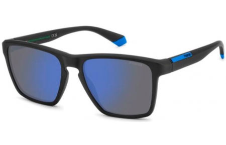 Gafas de Sol - Polaroid - PLD 2167/S - 0VK (5X) MATTE BLACK BLUE // BLUE MIRROR POLARIZED