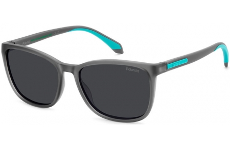 Gafas de Sol - Polaroid - PLD 2169/S/X - RIW (M9) MATTE GREY // GREY POLARIZED